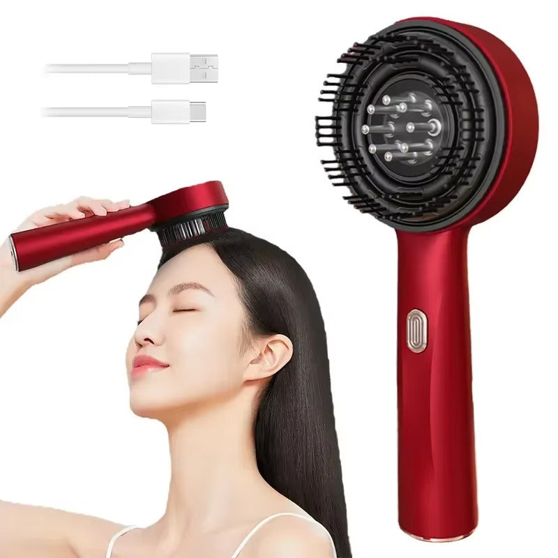 HairPulse – Cepillo Masajeador Capilar 3 en 1