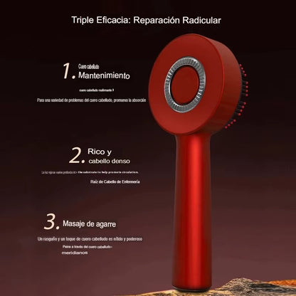 HairPulse – Cepillo Masajeador Capilar 3 en 1